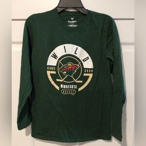 Fanatics Green Minnesota Wild Long Sleeve Tee